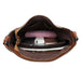 Luxury Faux Leather Hobo Handbag – Large Designer Women’s Tote Shoulder & Crossbody Bag SF