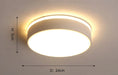 New Design LED Ceiling Light – Modern Corridor, Art Gallery & Balcony Lamp in White & Black - Samanta Factory