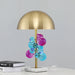 Art Deco Mushroom Lamp – Colourful Glass Globe Design for Table & Floor Lighting - Samanta Factory