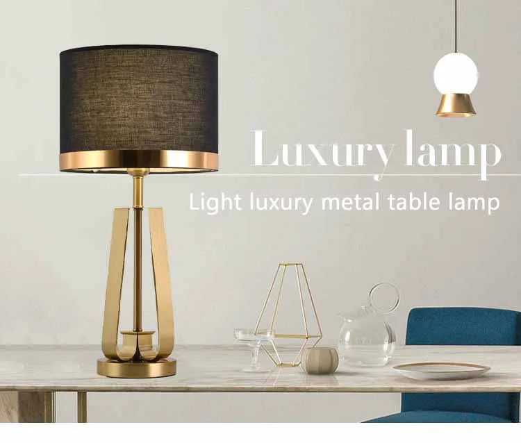 Postmodern Table Lamp – Nordic Design for Bedroom, Living Room & Study - Samanta Factory
