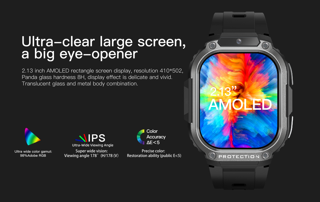 Smart Watch – 2.13 AMOLED Display with GPS & Health Tracking - Samanta Factory