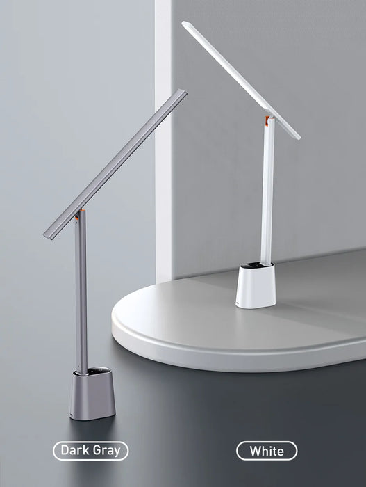 Rechargeable Folding Desk Lamp – Smart Full-Spectrum LED with Auto Dimming - Samanta Factory