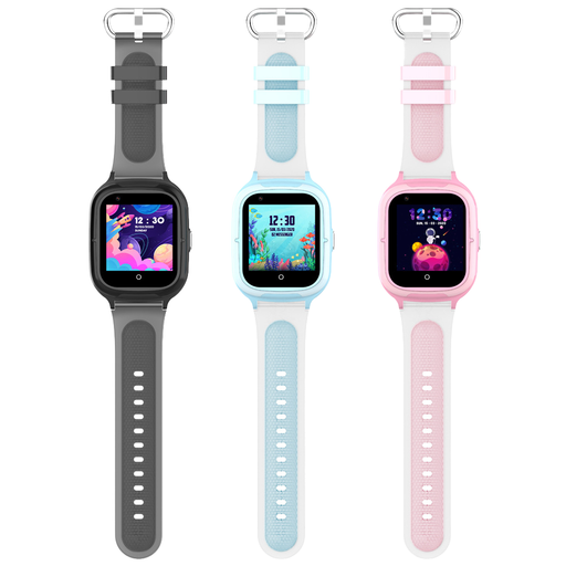 Kids 4G Android Smartwatch – Voice Guide & AI Voice Assistant with IPS Display - Samanta Factory