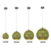 3D Mirror Glass Pendant Light – Modern Colourful E27 Hanging Lamp for Kitchen & Dining Room SF