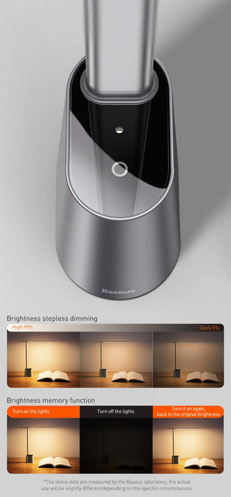 Rechargeable Folding Desk Lamp – Smart Full-Spectrum LED with Auto Dimming - Samanta Factory