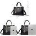 Women’s Shoulder Bag – Soft Leather Tote with Tassel Pendant - Samanta Factory