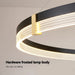 Stylish Nordic LED Pendant Light Fixture with Aluminum Frame & Long-Lasting LEDs - Samanta Factory