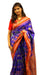 Khandua Silk Saree – Handwoven Ikat Weave with Nature-Inspired Motifs - Samanta Factory