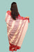 Kotpad Saree – Cream Body with Maroon Aul Dye - Samanta Factory
