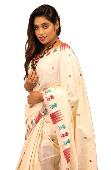 Tussar Silk Saree – Wild Kosa Silk with Natural Golden Sheen & Traditional Handloom Weaves - Samanta Factory