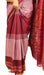 Khandua Cotton Saree – Traditional Ikat Weave with Geometric & Cultural Motifs - Samanta Factory