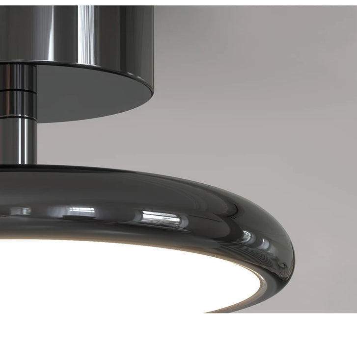 Modern Surface-Mounted Ceiling Light – Remote-Controlled LED Fixture for Bedrooms and Living - Samanta Factory