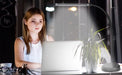 A LOOPITYS LED Desk Lamp, Swing Arm Architect Task Lamp with Long Flexible Gooseneck, 3 Color Modes, and USB Adapter - Samanta Factory