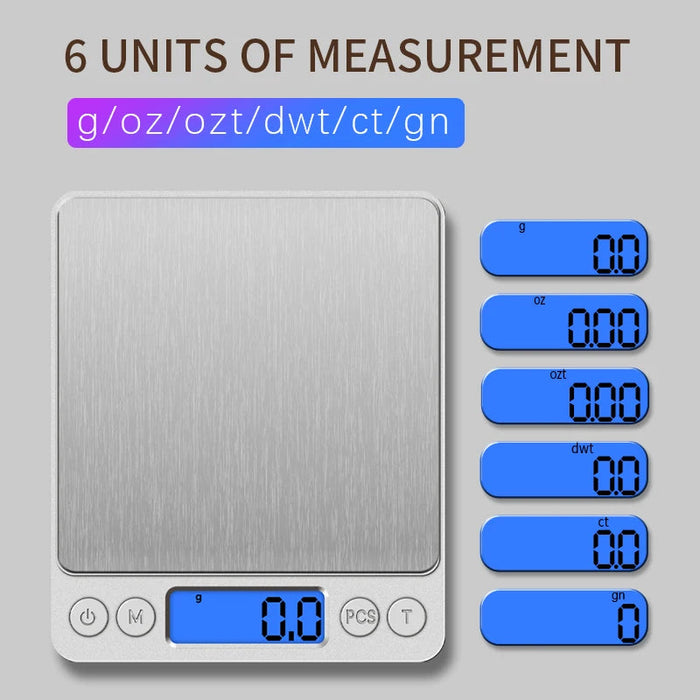 Pocket Digital Scale – High Precision Mini Weighing Tool SF