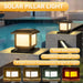 Solar LED Wall Light – Waterproof 4-Color Emergency Outdoor Lamp - Samanta Factory