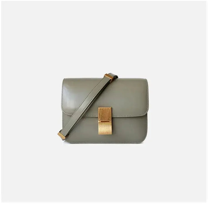 Cow Leather Flap Bag – Soft Shoulder for Women SF