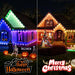 Outdoor LED String Lights – Multi-Color App & Remote Control - Samanta Factory