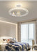Modern Flush Mount LED Chandelier – Remote-Control Dimmable Ceiling Light - Samanta Factory