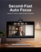 4K Webcam – 8MP Auto Focus with USB Plug & Play SF