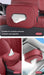PU Leather Car Tissue Holder – Seat Back & Door Storage - Samanta Factory