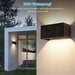 Outdoor LED Wall Light – Adjustable Beam IP65 Waterproof SF