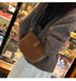 Cow Leather Shoulder Bag – Soft Half Moon Shape SF