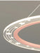 Modern Flush Mount LED Chandelier – Remote-Control Dimmable Ceiling Light - Samanta Factory