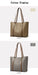 Women’s Canvas Shoulder Tote – Fashion Party Handbag SF