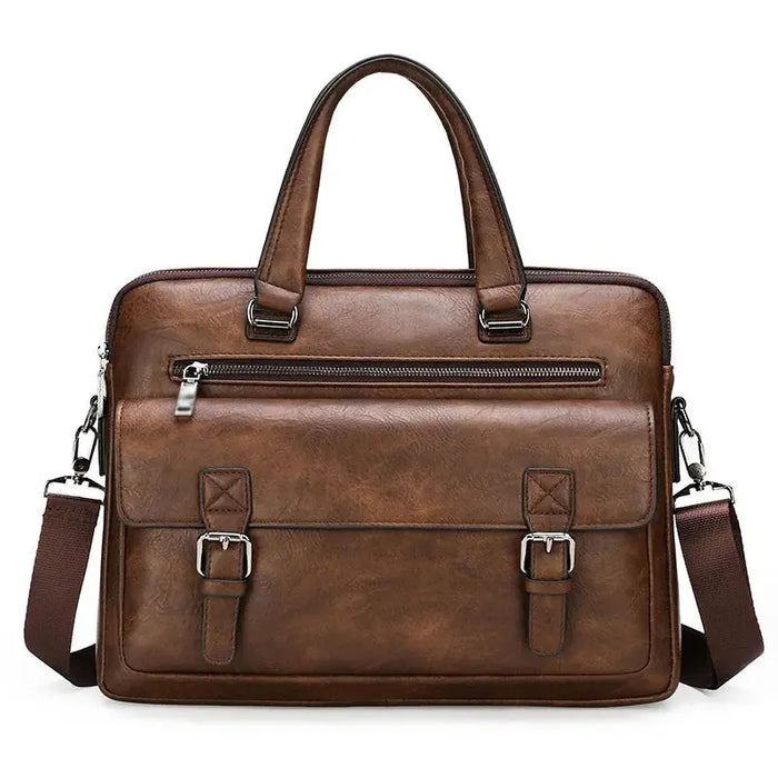 Business Laptop Briefcase – Lightweight 14-Inch Office Messenger Bag SF
