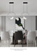 Bird Pendant Light – Modern Gold & Silver Hanging Lamp with Rotatable Magpie Design - Samanta Factory