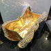 Metallic Minaudiere – Hard Party Clutch for Women SF