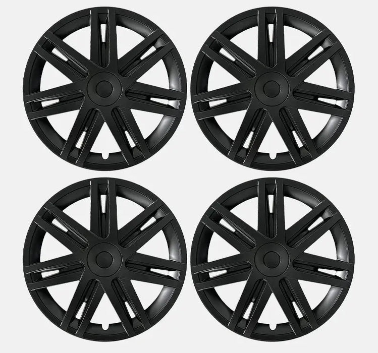 Design for TESLA 19 Inch Star Wheel Caps 4PCS Hubcap Automobile Hub Cap Full Rim Cover Accessories for Tesla Model Y 2020-2024 - Samanta Factory