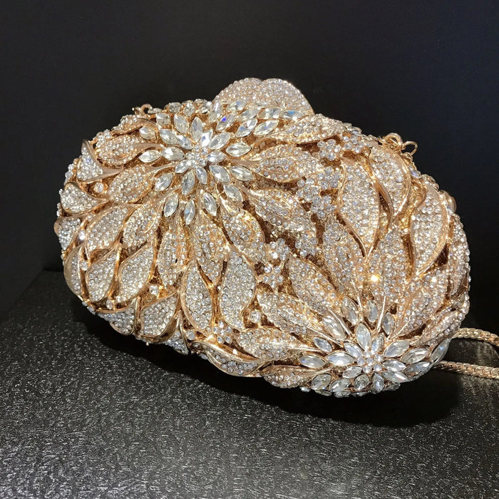 Beaded Luxury Clutch – Elegant Evening Statement SF
