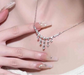 Moissanite Pendant Necklace – Certified 925 Sterling Silver Elegance SF