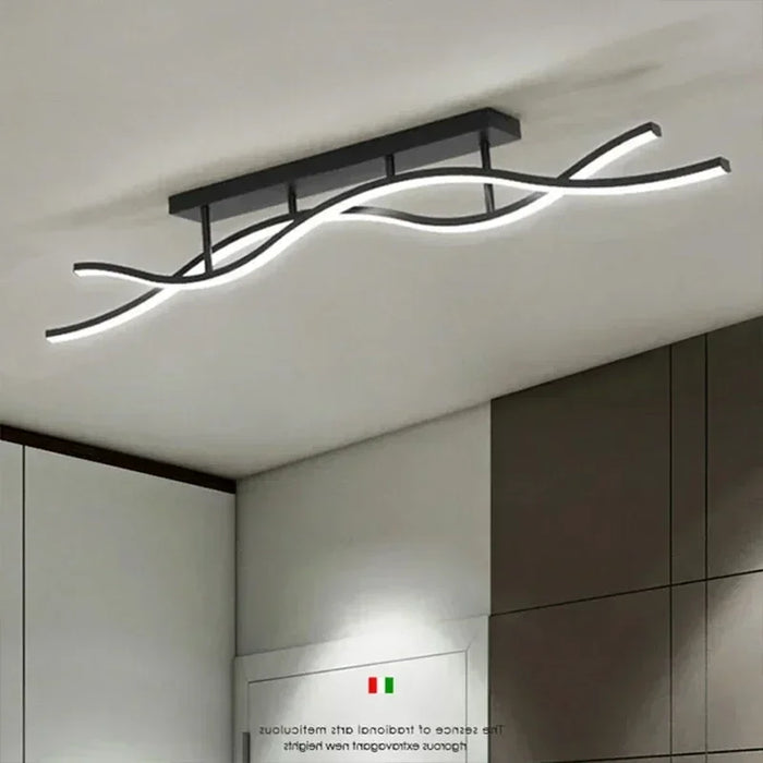 LED Ceiling Light – Simple Line Design for Modern Kitchens, Bedrooms, and Dining Areas - Samanta Factory