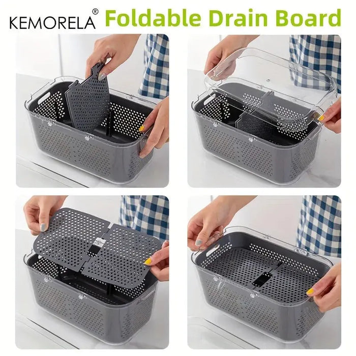 A Set Of 22-Piece Vegetable Cutter, Multifunctional Fruit Vegetable Cutter, Manual Food Grater, Container Vegetable Cutter - Samanta Factory