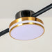 Modern Ring Pendant Light – 48W LED Chandelier with Soft Eye-Care Illumination - Samanta Factory