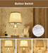 Crystal Table Lamp – Elegant Bedside Light with Polished Chrome Finish - Samanta Factory