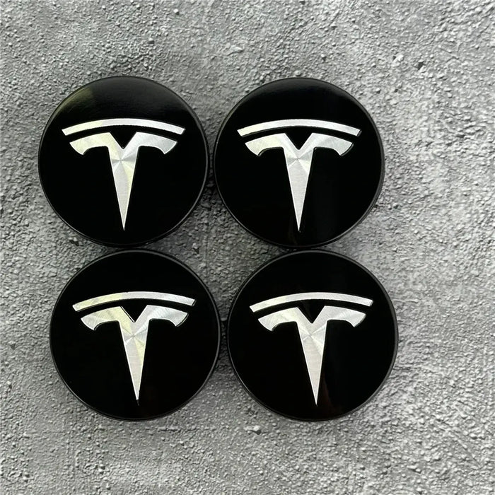 4PCS/Set 56MM GR Sport Emblem Wheel Center Hub Cap Car Rims Cover Hubcaps  For Tesla Model 3 Y X S - Samanta Factory