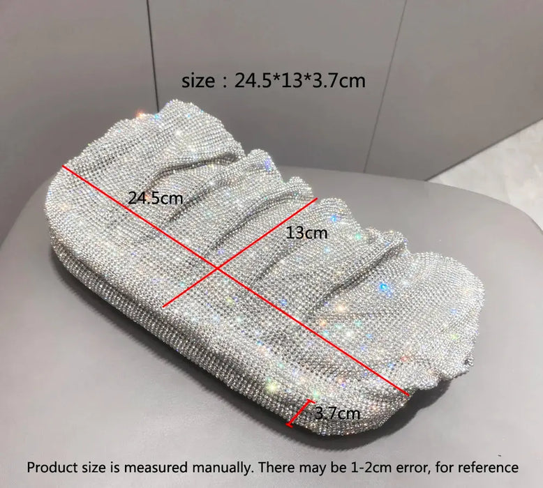 Metallic Clutch Bag – Shiny Casual for Women SF
