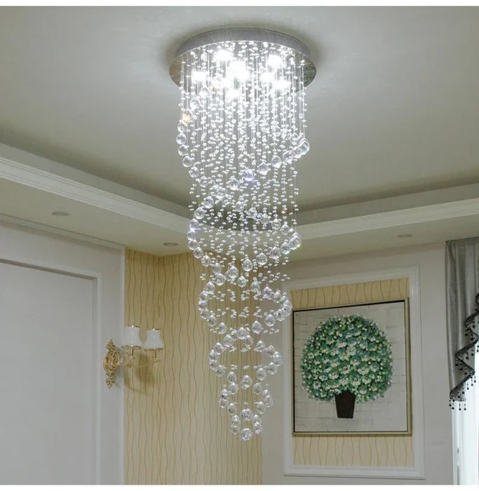 Modern LED Chandelier – Dimmable Flush Mount Ceiling Light - Samanta Factory
