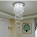 Modern LED Chandelier – Dimmable Flush Mount Ceiling Light - Samanta Factory