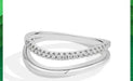 S925 Moissanite Ring – D-Color VVS1 Stone in 18K Gold Plating SF
