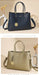 Elegant Commuter Tote Bag – Spacious Unisex Handbag with Detachable Strap - Samanta Factory