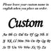 Custom Name Bracelet – Elegant Letter Charm Bracelet SF