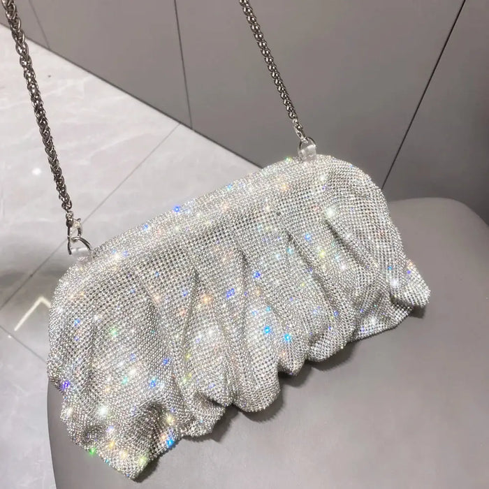 Metallic Clutch Bag – Shiny Casual for Women SF