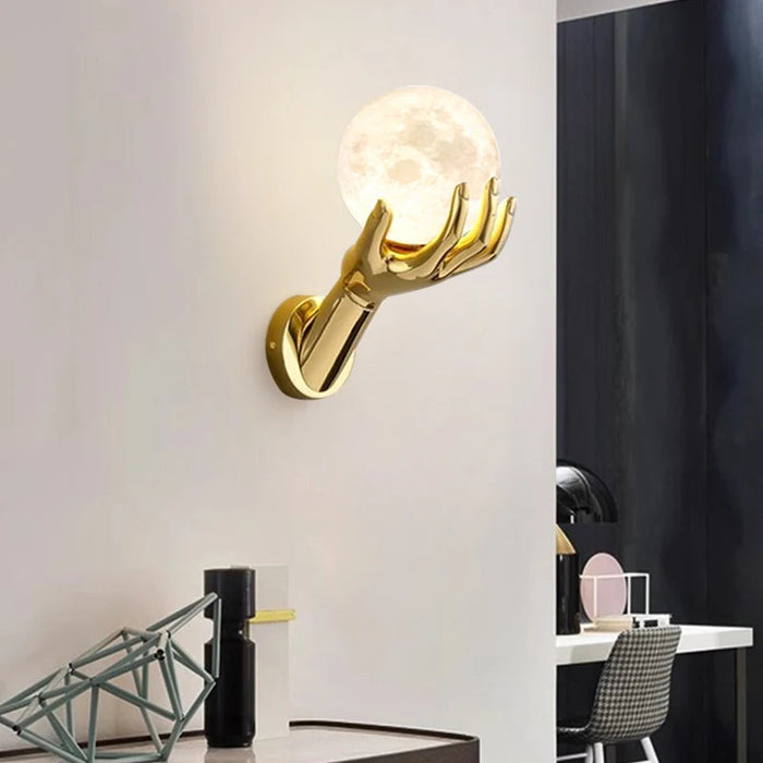Modern Resin Wall Lamp – G9 LED Indoor Wall Light for Living Room & Bedroom SF