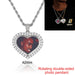 Custom Photo Necklace – Personalized Medallion Picture Pendant Chain SF
