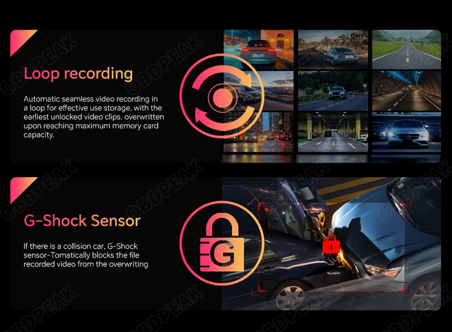 Smart Mirror Dash Cam 11.3" – Wireless CarPlay, Android Auto & 4K Dual Lens Recording Samanta Factory
