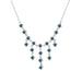 Moissanite Pendant Necklace – Certified 925 Sterling Silver Elegance SF